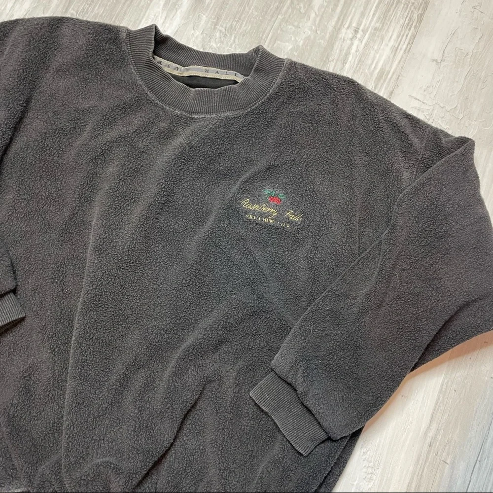 Vintage Fleece Gore Wind Stopper Pullover Sweatshirt Size Small - Picture 4 of 9